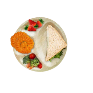 Prix de détail Areca jetable 4CP plateau de repas écologique à usage intensif/plateau/assiette pour anniversaires école cantine hôtel maison - Product Image 5