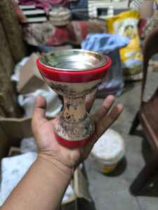 Brûleur d'encens en bois de luxe arabe Mubkhar artisanal diffuseur d'aromathérapie incrusté de nacre cadeau religieux pour l'Aïd Ramadan - Product Image 4