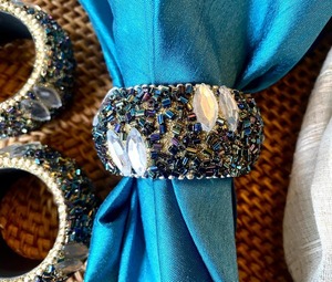 Fancy Resin Napkin Rings Holder <b>Table</b> Decor Customized Size <b>Epoxy</b> Resin Napkin Ring Multi Color for Home and Hotel <b>Table</b> Use - Product Image 4