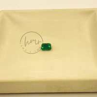 Piedra preciosa Esmeralda zambiana Natural corte esmeralda color verde vivo piedra preciosa suelta para joyería fina al por mayor