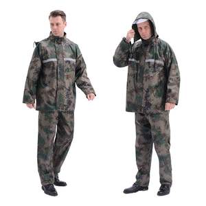 Conjunto de Chaqueta de Camuflaje de Primavera y Impermeable Personalizable al por Mayor, Reflectante, Ecológico, de Secado Rápido, Unisex - Product Image 1