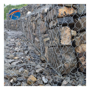Nhiệm Vụ Nặng Nề Nhúng Nóng Mạ Kẽm Lục Giác Dệt Dây Lưới Gabion Hộp Tường Và Lục Giác Gabion Giỏ Sắt Dây Lưới - Product Image 1