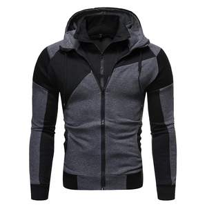Sudadera con capucha deportiva ligera y transpirable con cremallera, forro suave, versátil, informal, para gimnasio, interior, exterior, chándal - Product Image 4