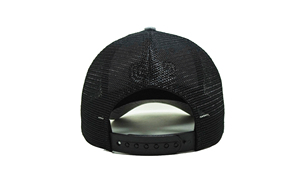 Hecho a mano en proveedor de Vietnam, gorra deportiva de malla negra estructurada con bordado 3D de logotipo ajustable, uso diario clásico y Vintage para adultos - Product Image 4