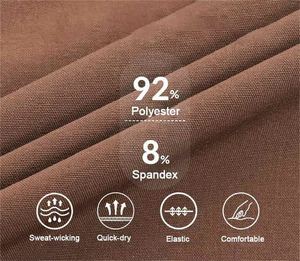 ¡Novedad de 2024! Pantalones cortos deportivos informales para hombre, ligeros, de secado rápido, transpirables, para gimnasio, Fitness, correr, Spandex elástico, entrenamiento de patrón medio - Product Image 5