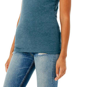 Nueva camiseta de moda para mujer con tela transpirable y suave para una sensación cómoda relajada y trajes de verano de alta calidad OEM 2025 - Product Image 5