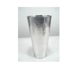 Aluminium Cast Orange Color Metal Flower <b>Vase</b> <b>Stand</b> for Christmas Decoration - Product Image 5