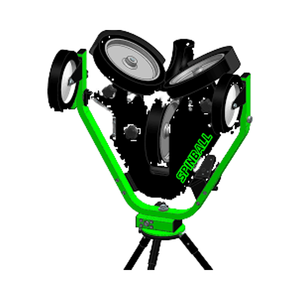 Proveedor Verificado de Máquina Lanzapelotas de Béisbol Spinball 3Wheel XL, Industrial, DIY, OEM, Garantía de 3 Años, Hecho en EE. UU. - Product Image 1