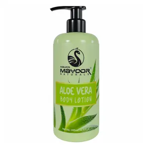 Aloe Vera Loção corporal para mulheres, produtos de beleza exclusivos de alto desempenho para rosto e rosto, produtos naturais em massa
