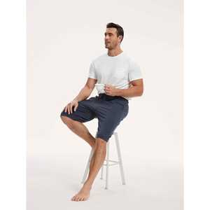 Shorts en coton de bambou tricoté sur mesure pour hommes de qualité supérieure - Product Image 5