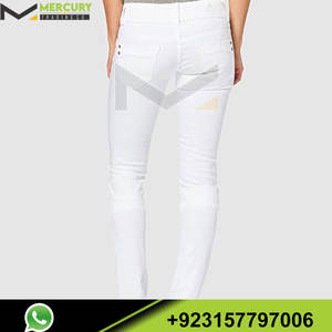 Pantalones largos informales de cintura alta para mujer, calzas de moda de alta calidad, personalizadas, lisos - Product Image 3