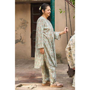 Chemise en crêpe imprimée pour usage quotidien, 1 pièce, SL-62027, décoration brodée - Product Image 4