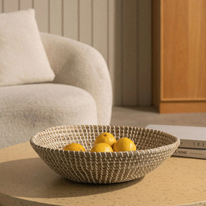 Tazón redondo grande de algas marinas, vajilla natural, decoración de presentación de comida, productos vietnamitas al por mayor ecológicos - Product Image 5