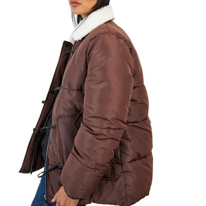 Wholesale <b>womens</b> winter puffer <b>jackets</b> <b>lightweight</b> padded insulated coat stylish warm outerwear bulk fashion casual wear - Product Image 4