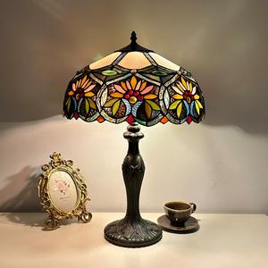 Настольная лампа с витражами - Product Image 4