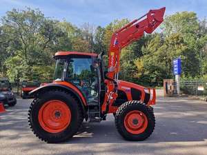 รถแทรคเตอร์เดิน4WD 90HP พร้อมเครื่องยนต์ Doosan รถแทรกเตอร์ฟาร์มอัตโนมัติรถตักดินด้านหน้าและส่วนประกอบหลักที่มีประสิทธิภาพ - Product Image 4