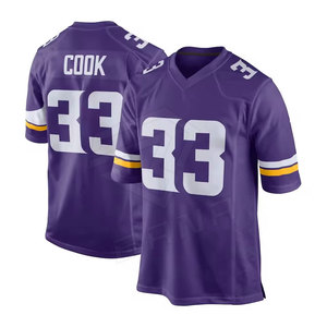 Numéros de maillots de football américain personnalisés de haute qualité Couleur de l'équipe personnalisée Livraison rapide Prix d'usine OEM - Product Image 2