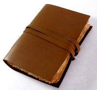 Libretas de notas de papel hechas a mano sin forro en blanco con bordes naturales Vintage para hombres y mujeres cuaderno de estudiante Premium cepilladora de Diario para Viajes