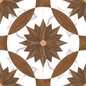 Azulejos de grano de madera antideslizantes para combinar con libros de madera 300x300mm Diseño para exteriores más vendido - Product Image 1