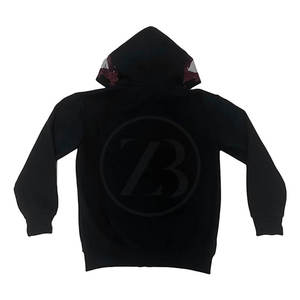 Sweatshirts à capuche d'hiver pour hommes de qualité supérieure 100% coton respirant Style décontracté strass détail motif solide - Product Image 2