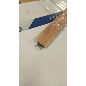 Terminale à glissière pour parquet noyer/naturel 100 cm - Product Image 1