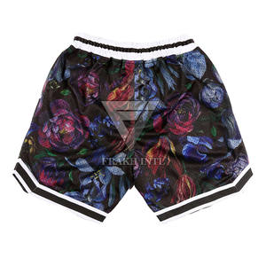 กางเกงขาสั้นผ้าตาข่ายของผู้ชายกางเกงขาสั้นตาข่ายดีไซน์ใหม่ล่าสุด - Product Image 2