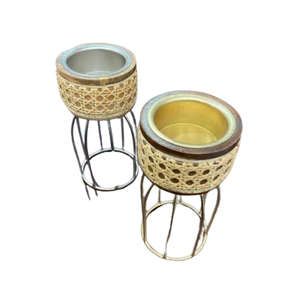 เตาเผาเครื่องหอมบาคูร์ไม้กระถินเทศอาหรับขายดีที่สุดปี 2026 หรูหรา เป็นมิตรกับสิ่งแวดล้อม กลิ่นกุหลาบธรรมชาติ 100% เครื่องกระจายกลิ่นอู๊ด - Product Image 5