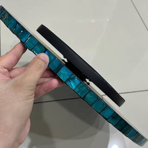 Support à gâteau en nacre de qualité supérieure, plateau de présentation de chocolat fait à la main pour l'événement du Ramadan Eid, artisanat DHT, taille personnalisable - Product Image 6