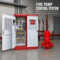Armoire d'inspection incendie personnalisable avec boîtier de commande à double alimentation pour démarrage d'urgence mécanique