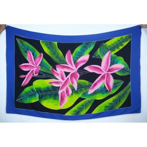 Pareos Hawaianos Pintados a Mano 100% Rayón de Alta Calidad, Ropa de Playa Personalizada al por Mayor, Cubierta para las Islas del Pacífico Asiático HPBU039-02-180 - Product Image 1