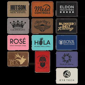 แผ่นรีดติดเสื้อผ้าหนังสินค้าคุณภาพดีแผ่นแปะป้ายชื่อโลโก้แบบออกแบบได้ตามต้องการ - Product Image 2