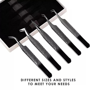 แหนบต่อขนตาแบบไม่ใช้แม่เหล็กทำจากสเตนเลสดีไซน์ล่าสุด - Product Image 6