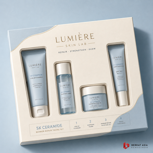 Caja Cosmética Personalizada para Base de Maquillaje BB Cream, Cajas Rígidas con Acabado Mate, Recubrimiento UV, Asa y Estampado en Caliente - Product Image 1