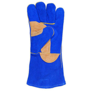 Nouveau 2025 vente en gros de gants de soudage en cuir de chèvre noir de qualité supérieure/nouveau dernier design 2025 gants de soudage - Product Image 2