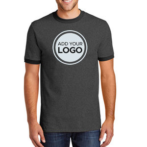 T-shirt Heather Gray TriBlend Ringer - Product Image 6