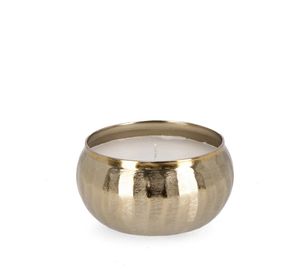 ALUMINIUM <b>GOLD</b> <b>CANDLE</b> QUALITY THAT the WORLD KNOWS MEASURES 11x10h - Product Image 5