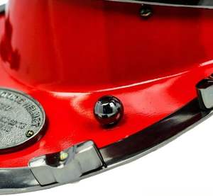 Casco de buceo náutico de latón de 18 pulgadas, estilo vintage de la Marina de los Estados Unidos |   Cobalto Rojo Decorativo para Barcos Marítimos - Product Image 5