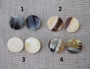 Pendientes de Cuerno de Búfalo para Niñas, Pendientes de Mujer, Joyería de Cuerno, Cuerno Natural para Mujer, Alta Calidad - Product Image 2