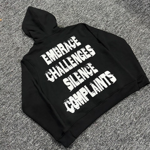 Pakistan Made Heavyweight basicscotton blended Men's Hoodies Pullover Custom Regular Fit Printing Fleece Hoodie para hombres - Product Image 5