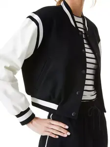 Service OEM Veste universitaire d'hiver High Street pour homme Nouvelle arrivée Design Sportswear College Baseball Jacket - Product Image 2