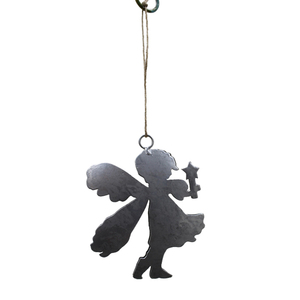 Nouvel arrivage de décoration de sapin de Noël cœur suspendu couleur argent fournitures de décoration de Noël de style classique - Product Image 3