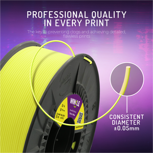 Filamento Fluorescente WINKLE PLA HD de 1.75mm, 1kg, para Impresora 3D FDM, Fácil de Imprimir, Calidad Europea, Hecho en España - Product Image 3