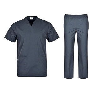 Ensembles de blouses médicales pour hommes avec logo personnalisé imprimé, respirants, anti-plis, séchage rapide, uniforme d'hôpital - Product Image 3