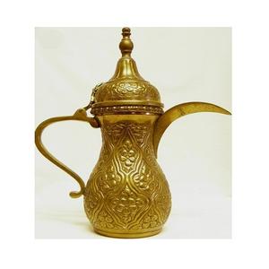 Dallah สีทองทองเหลืองที่มีคุณภาพดีพิเศษสามารถกำหนดขนาดและรูปร่างได้ตามที่ต้องการ - Product Image 4