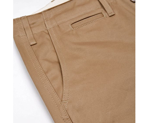 Pantalons décontractés pour hommes de haute qualité pantalons chino kaki jambe droite grande taille pantalon de costume de bureau fabriqué au Bangladesh - Product Image 4