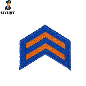 Precio de fábrica Diseño personalizado Chevrons Parches de bordado Venta caliente Excelente calidad Chevrons hechos a mano por CAVALRY SKT COMPANY - Product Image 6