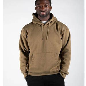 Sudaderas Hip Hop para Hombre, Lisas, 100% Algodón, Sudadera con Capucha de Manga Larga para Hombre, Logotipo Personalizado, Tallas Americanas, Sudadera Extra Grande - Product Image 6