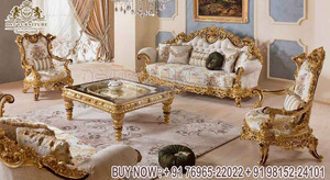 Tema francés madera de teca tallada a mano diseño moderno artesano de gama alta sala de estar de lujo Suite tamaño personalizable Conjunto personalizado - Product Image 3