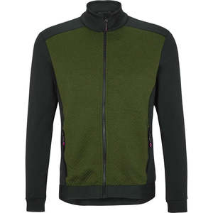 Veste Sherpa d'hiver pour homme avec tissu polaire doux et respirant en toile mélangée doublure en maille polyester poche poitrine zippée - Product Image 3