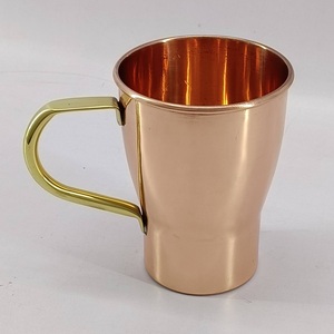 Increíble taza de mula de Moscú de cobre de diseñador para pedidos a granel, vasos de cóctel de metal hechos a mano para bares, restaurantes y hoteles - Product Image 5